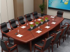 12位实木办公桌 定做实木会议桌 大型办公室会议台