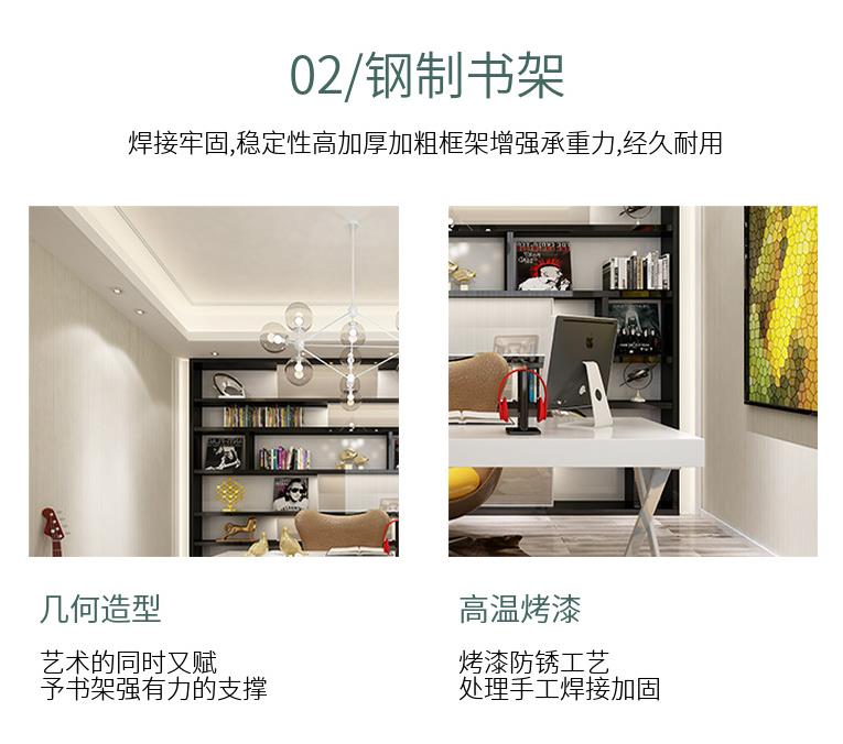 深圳图书馆书架 六层单面书柜 五层仓库储物货架