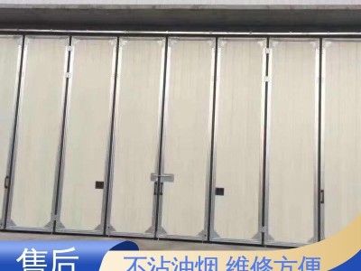 鸿富来 全国供应 折叠门 铝合金挤压型材 耐酸碱 推拉自如 节约空间