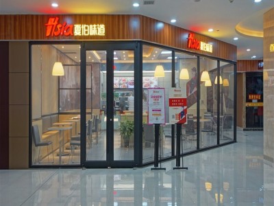 长沙地弹簧玻璃门 商铺玻璃门安装