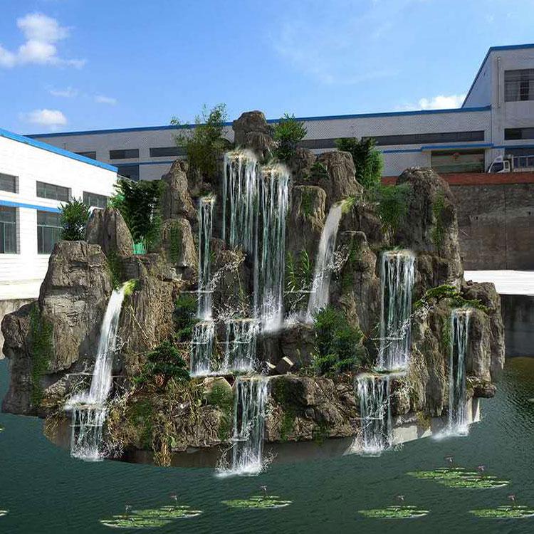 密云县假山石产地 千层石基地 清远假山加工定做