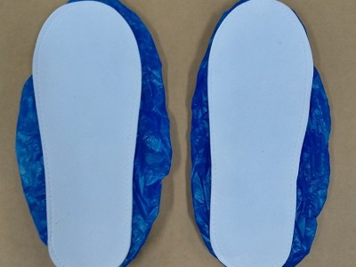 泡沫底一次性塑料鞋套 厂批发带鞋底鞋套