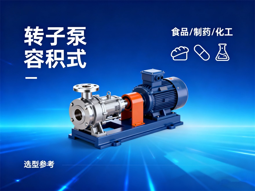 转子泵型号全解析：从基础分类到具体型号名称
